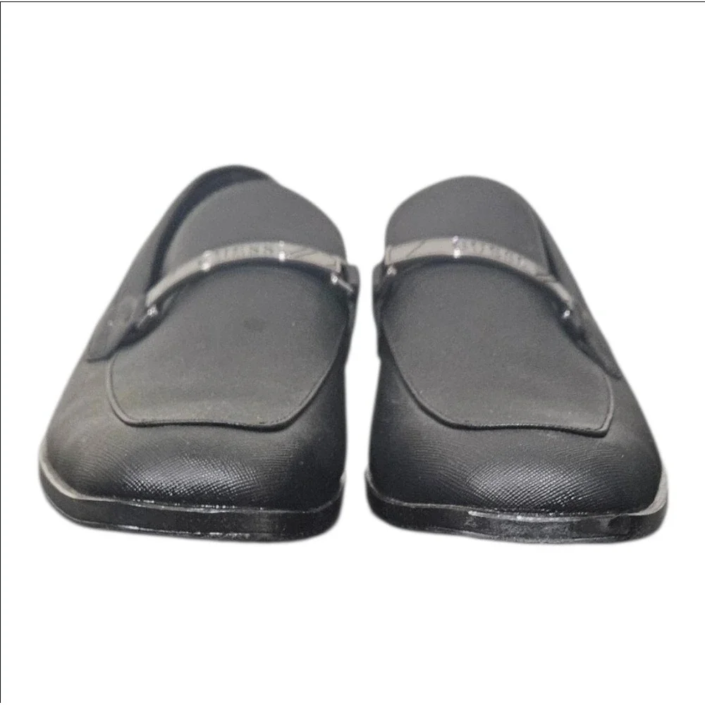 Guess Handy Black Dress Loafers Size 9 Shoes‎ Slip On Cushioned Moc Toe New